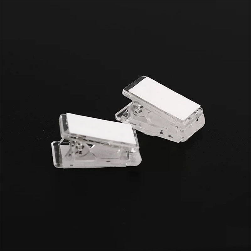Self-Adhesive Badge Clips