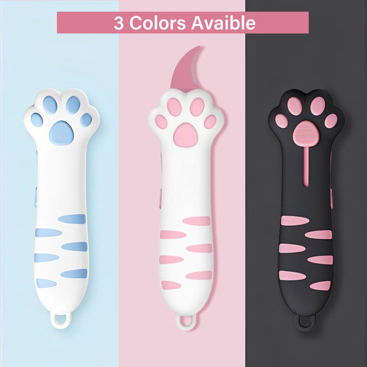 Cat Paw Retractable Box Cutter
