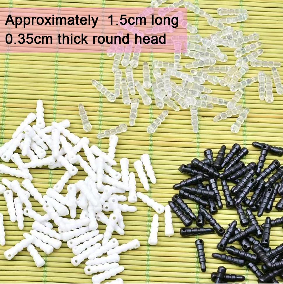 Round Perforated Silicone Stoppers, Beads DIY Pendant Accessories