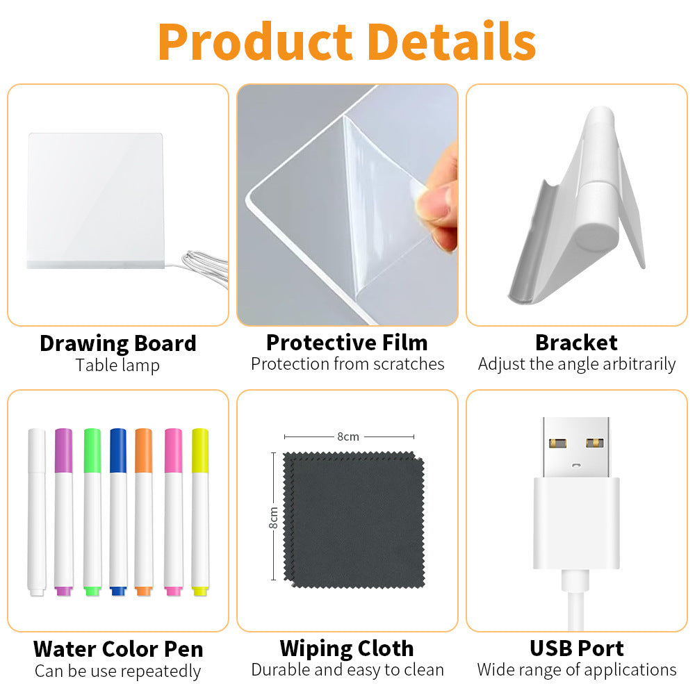 Portable Erasable LED Drawing