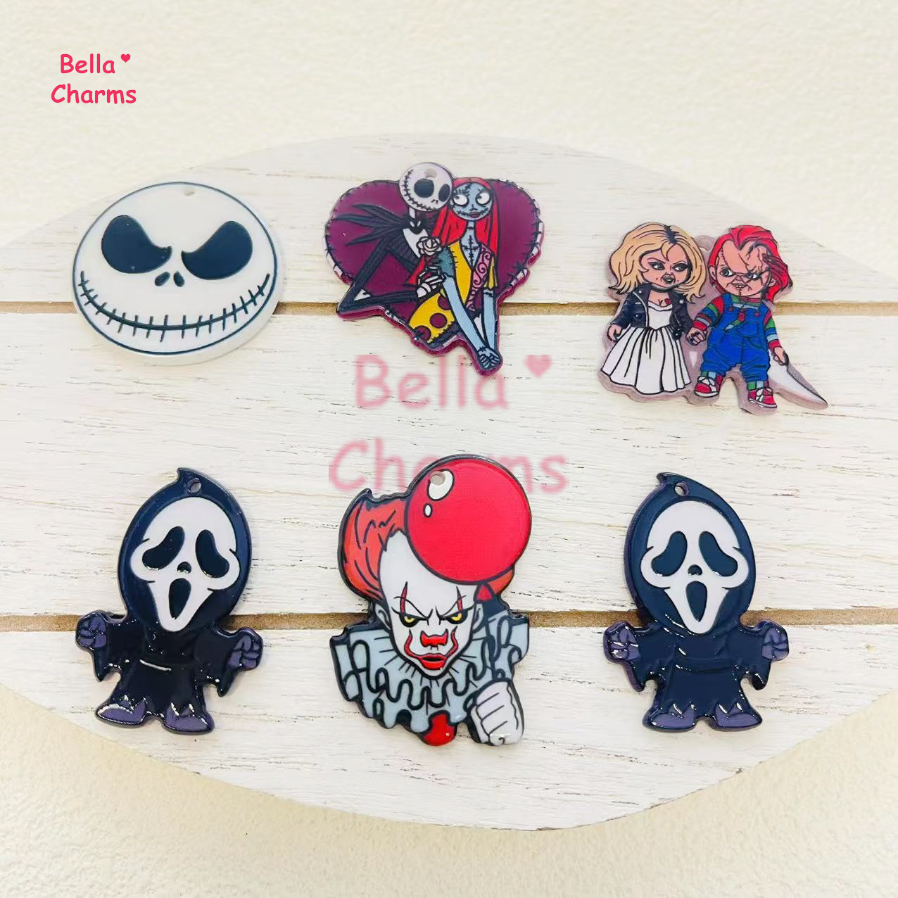 Spooky Acrylic charm mix Charm