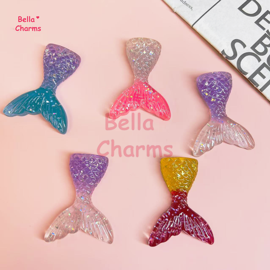 Mermaid tail charm