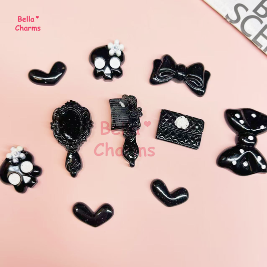 Black charm mix charm