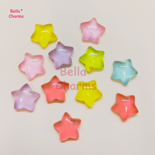 Glow star charm