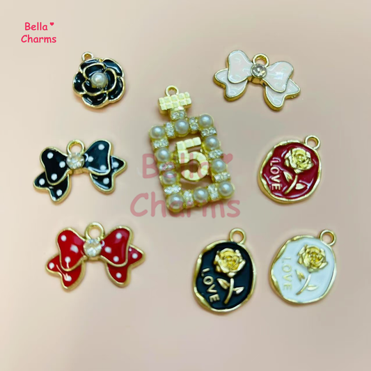 Fancy Metal charm