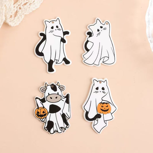 Acrylic spooky animal charm