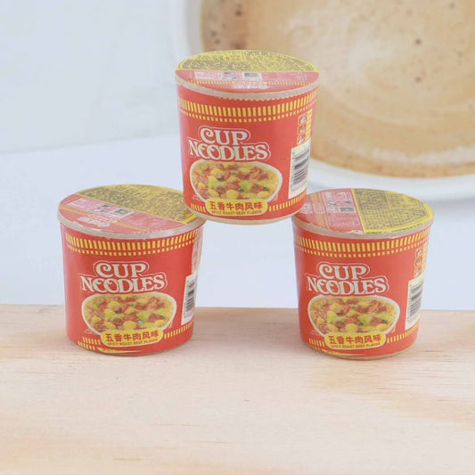 Mini ramen cup charm