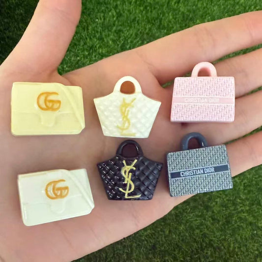 Designer bag charm