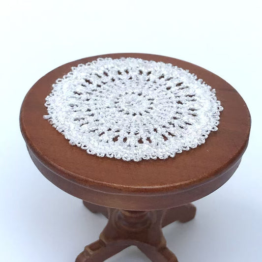 Mini dollhouse Doily charm