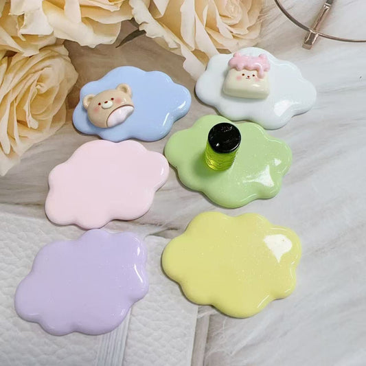 Flat back cloud base charm