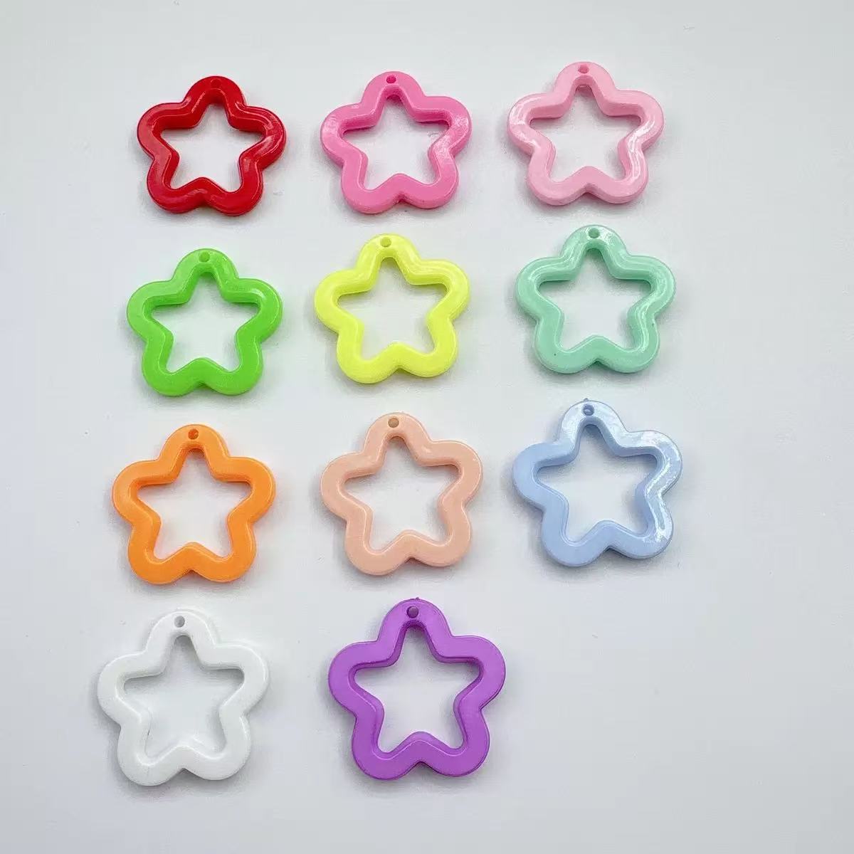 Solid Star for Keychain DIY charm
