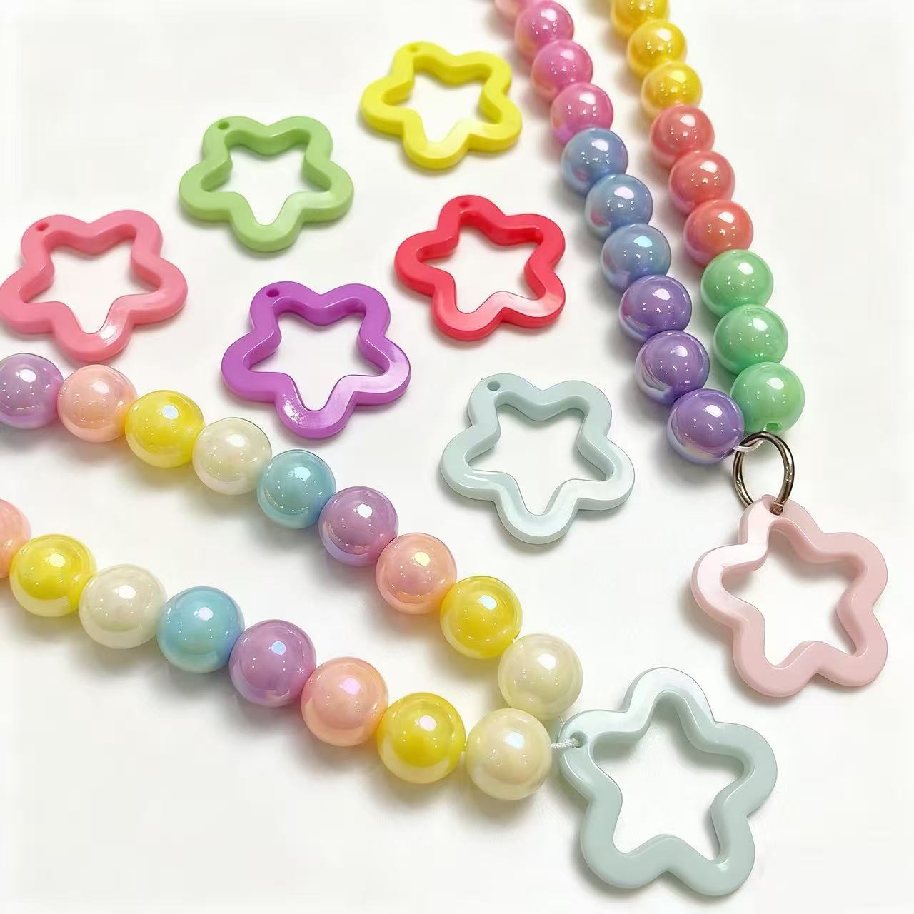 Solid Star for Keychain DIY charm