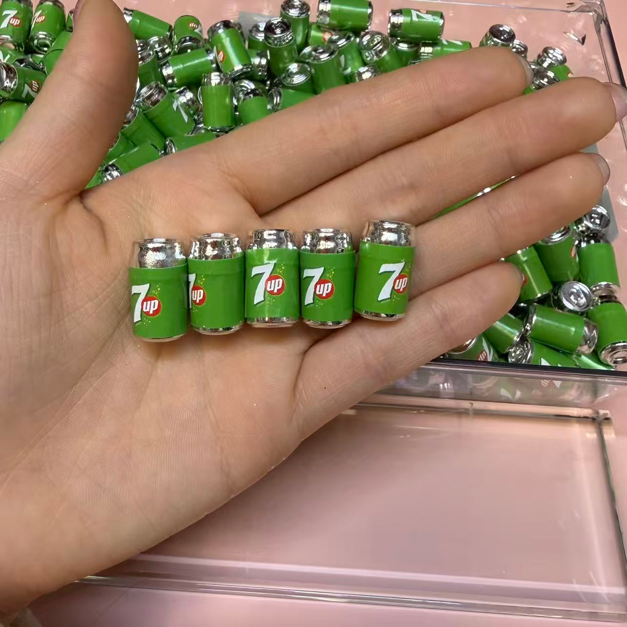 Mini 7up can charm