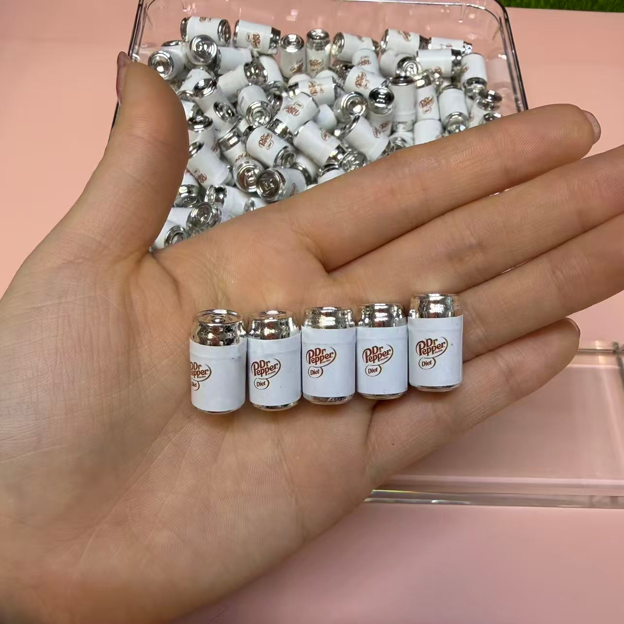 Mini Diet Dr Pepper Can charm