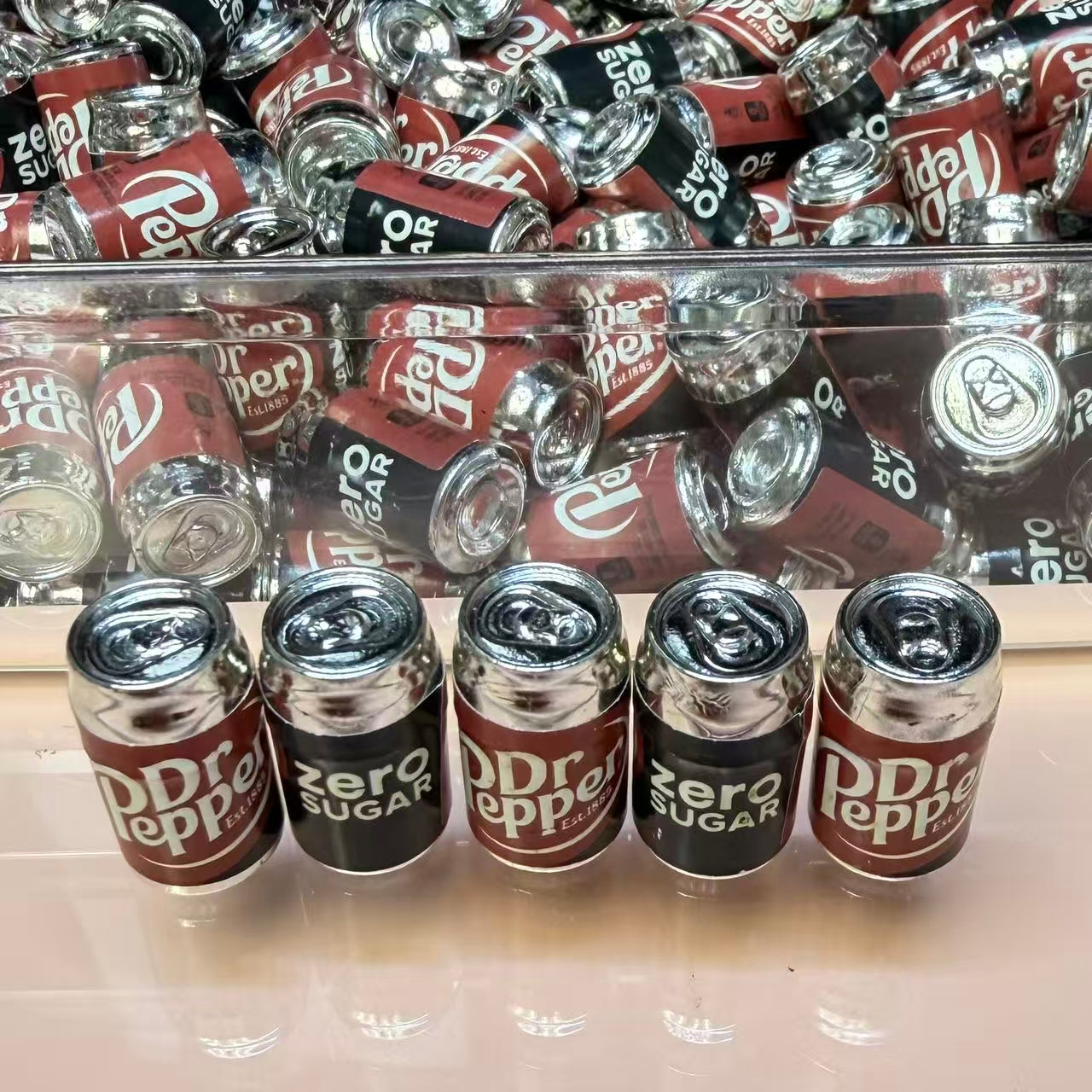 Mini Zero Sugar Dr Pepper Can charm