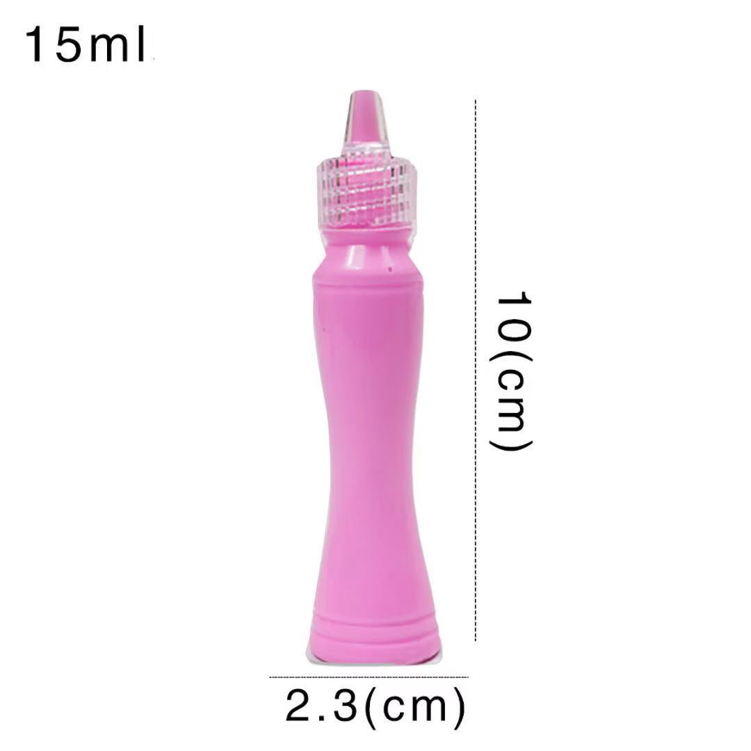 15ml Mini Waist Simulation Jam Gel - DIY Craft Cream Adhesive-Liquid Glue - L-25 (3pcs）