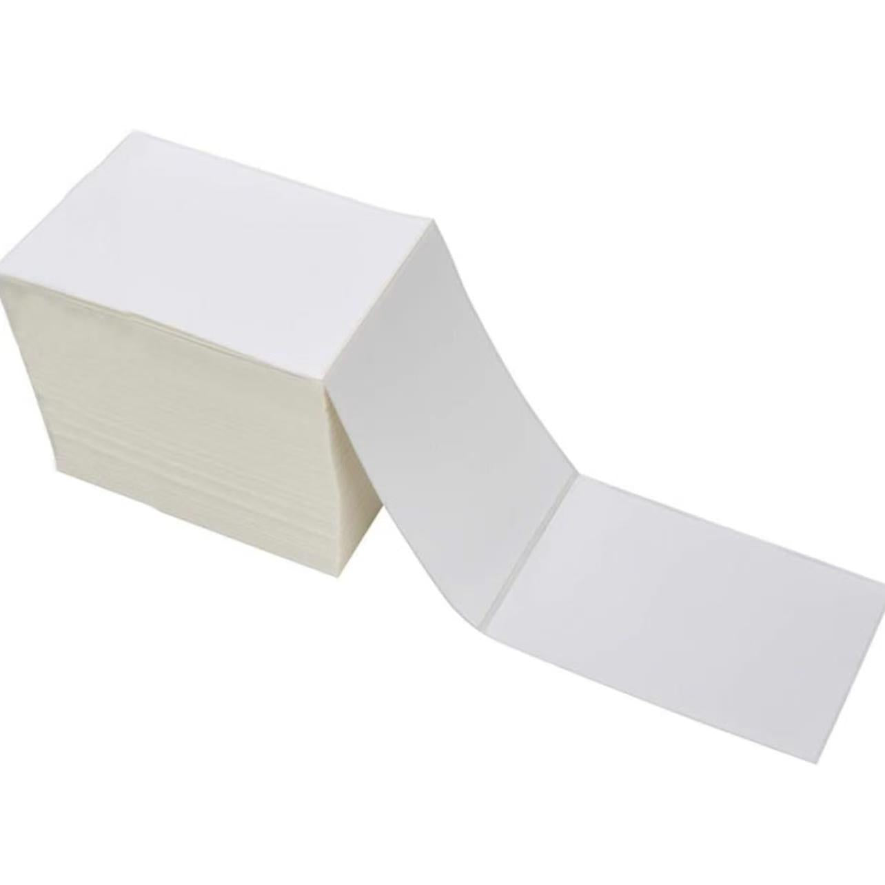 Durable Thermal Label 100x100x150 Folded E-Packet Shipping Label Paper - 100mm×150mm 500sheets
