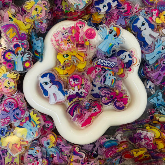 Pony Acrylic Charm