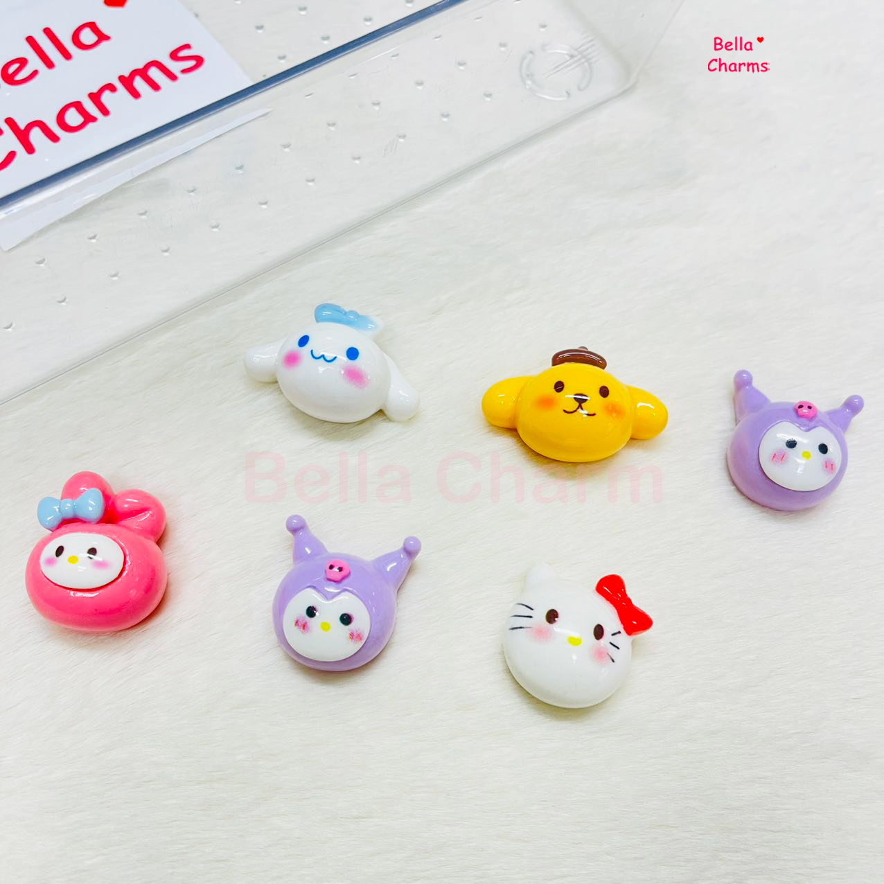 Cute Sanrio Round Face Charm