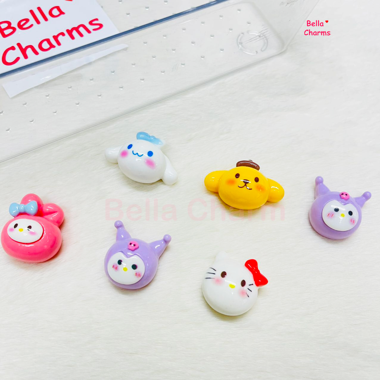 Cute Sanrio Round Face Charm