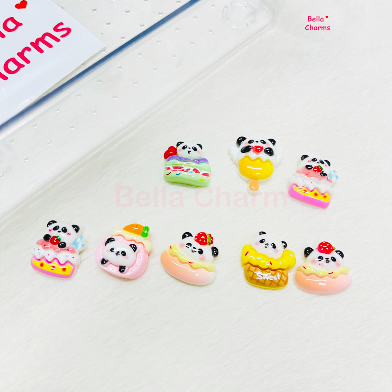 Panda Dessert Charm