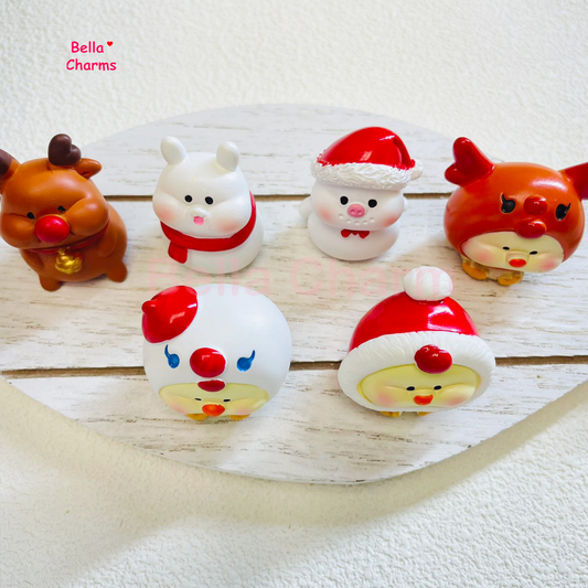 Christmas 3D Animal Charm