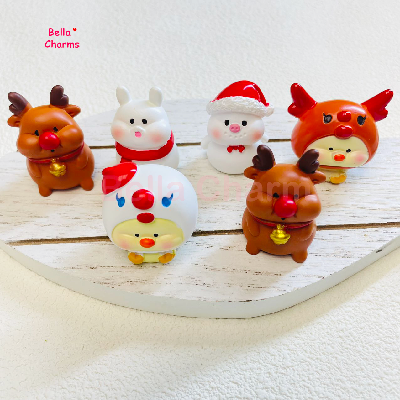 Christmas 3D Animal Charm