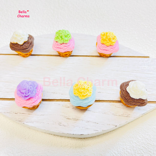 Colorful Ice Cream Charm