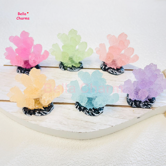 Lumi Coral Charm
