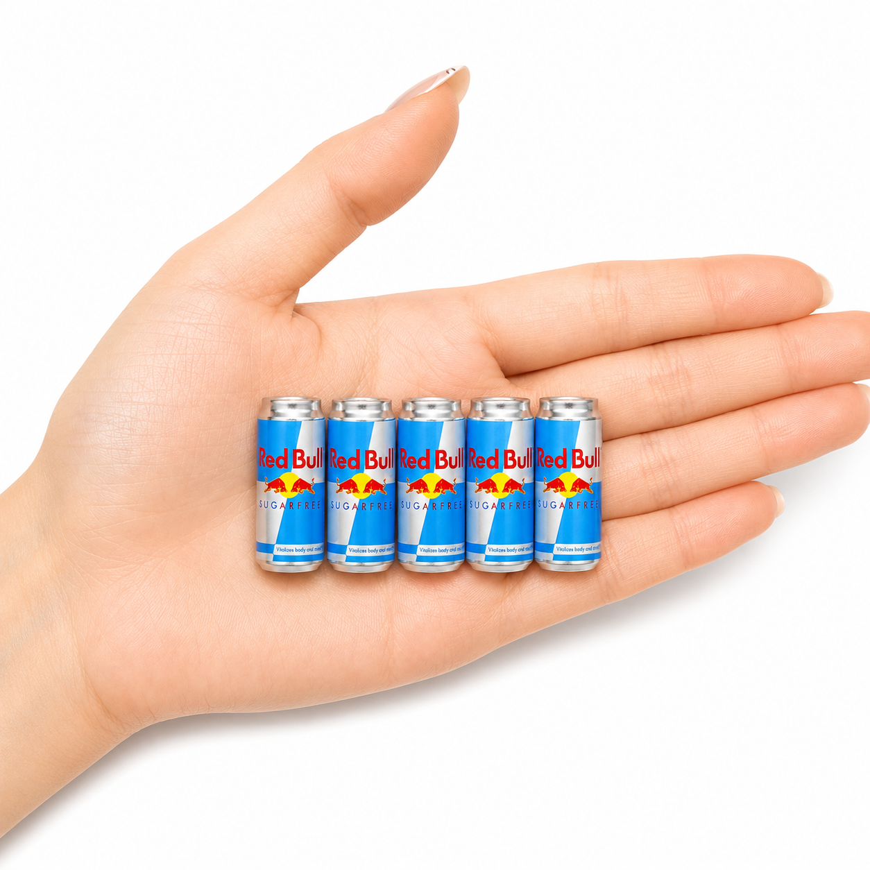 Mini Red Bull Can 2.5cm