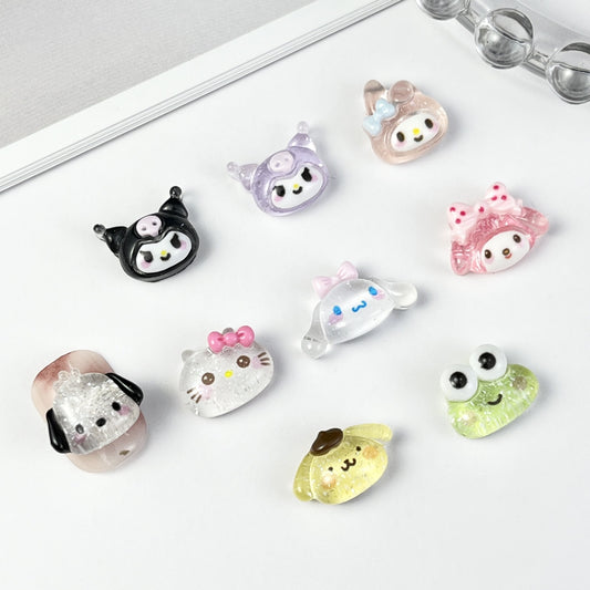 Mini Glitter Sanrio Face
