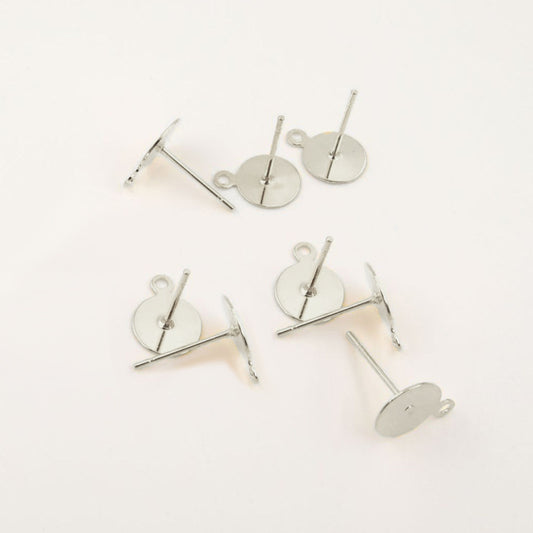 Flat Pad Earring Studs