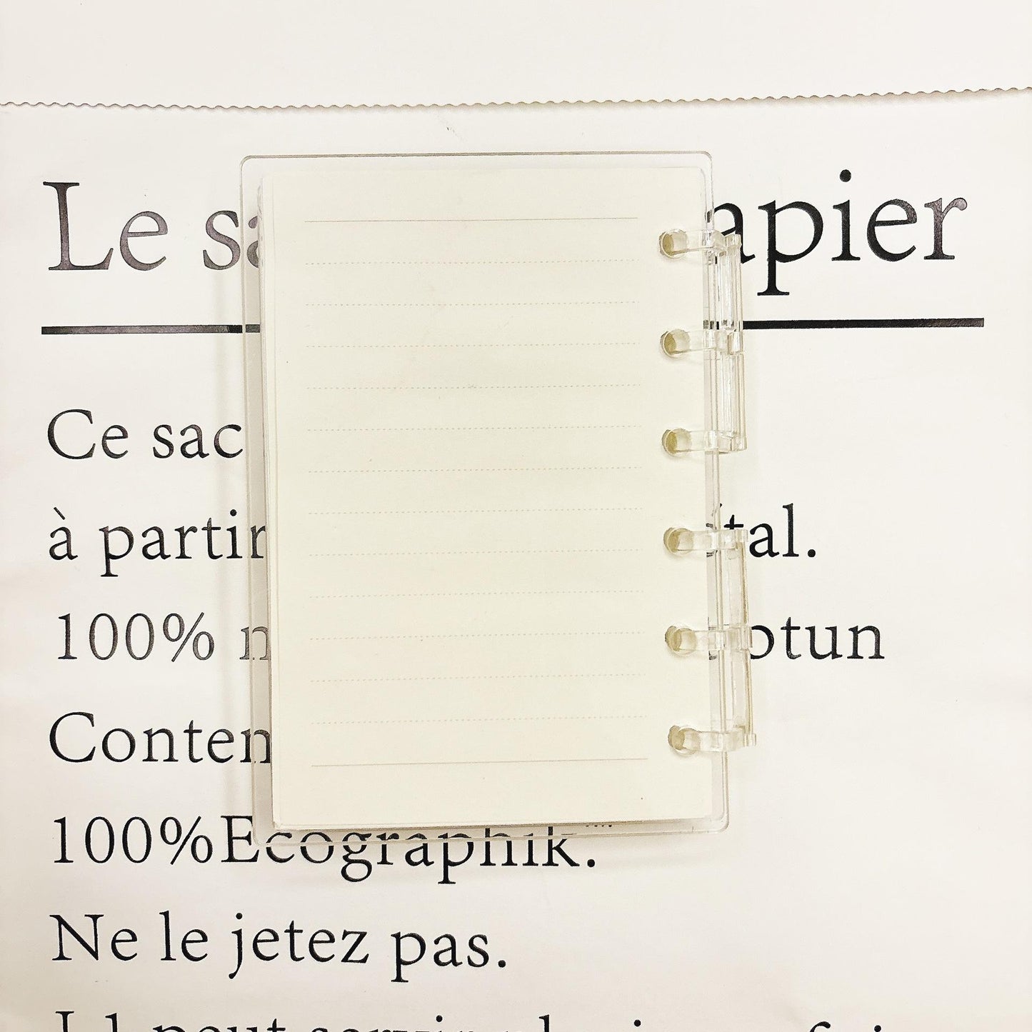 Transparent Acrylic Notebook DIY Notebook A7A5