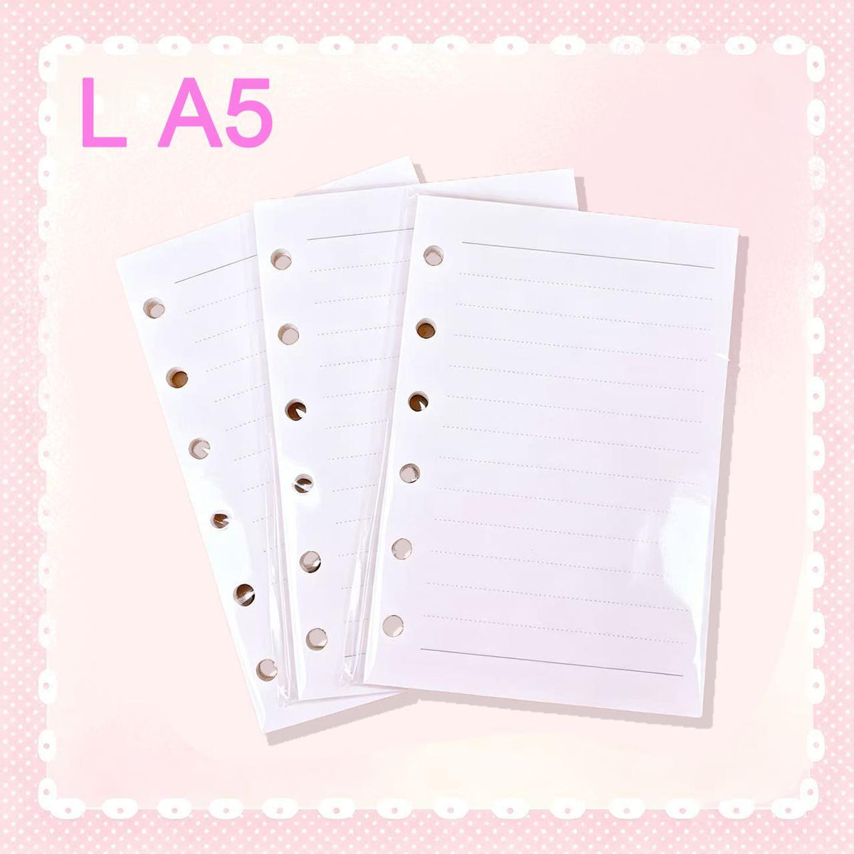 A5 Replacement Sheets 45 pages (3pcs)