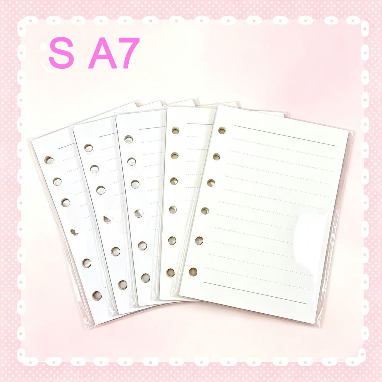 A7 Replacement Sheets 45 pages (5pcs)